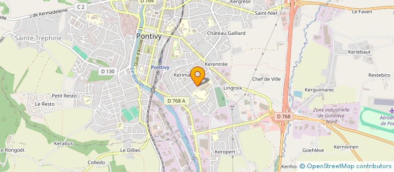 localisation de l'entreprise KERYS SOFTWARE CONSULTING  PONTIVY