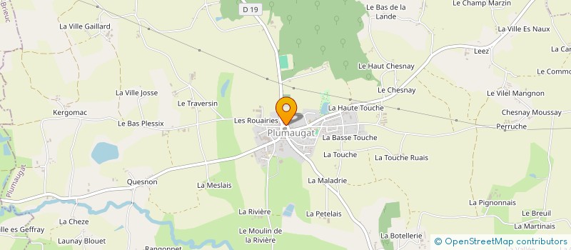 localisation de l'entreprise KERYSA  EREAC