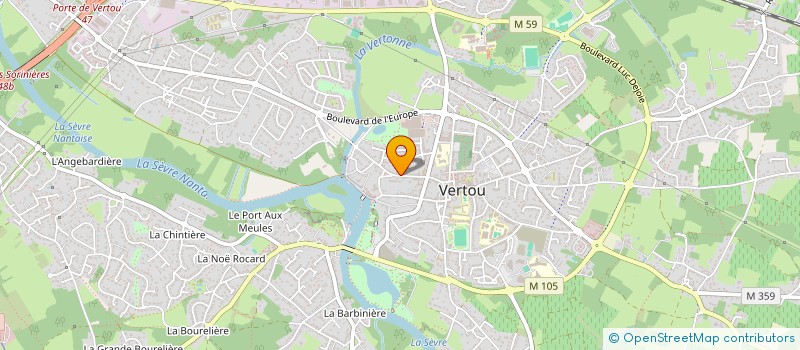 localisation de l'entreprise KERYX  VERTOU