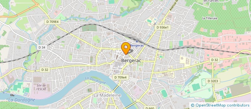 localisation de l'entreprise KERYX CONSEIL à BERGERAC