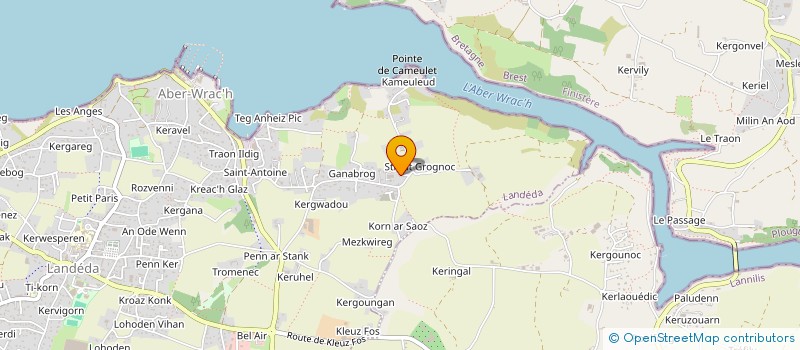 localisation de l'entreprise KERZALOU  LANDEDA