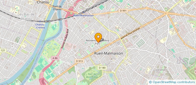 localisation de l'entreprise KERZO'AL à RUEIL-MALMAISON