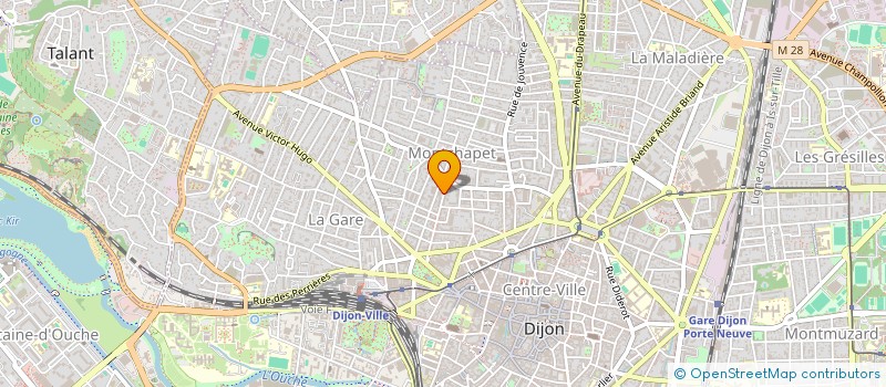 localisation de l'entreprise KESAC à DIJON