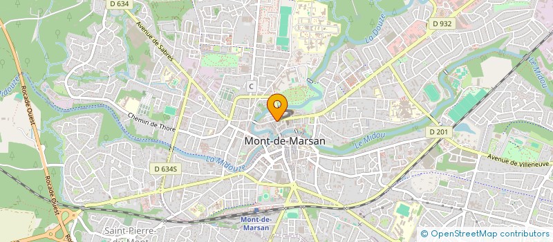 localisation de l'entreprise KESAKO  MONT-DE-MARSAN