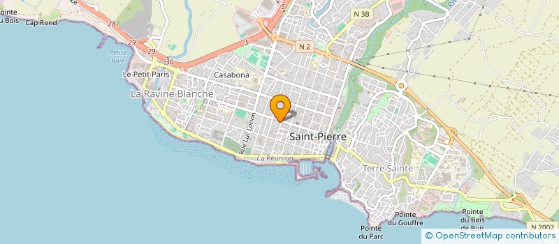 localisation de l'entreprise KESAR à SAINT-PIERRE
