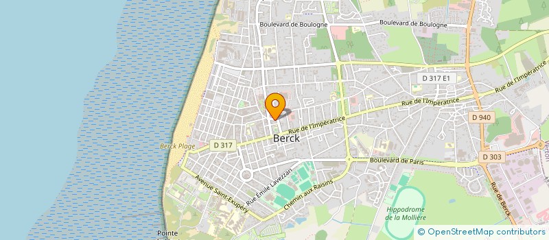 localisation de l'entreprise KESARO  BERCK