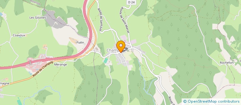 localisation de l'entreprise KESC  CHAMPOLY