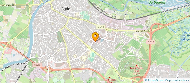 localisation de l'entreprise KESE à AGDE