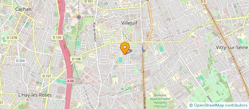 localisation de l'entreprise KESEKA à VILLEJUIF