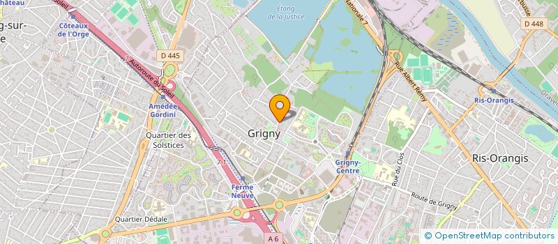localisation de l'entreprise KESER à GRIGNY