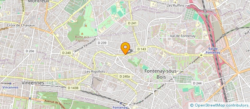localisation de l'entreprise KESEROGLU à FONTENAY-SOUS-BOIS