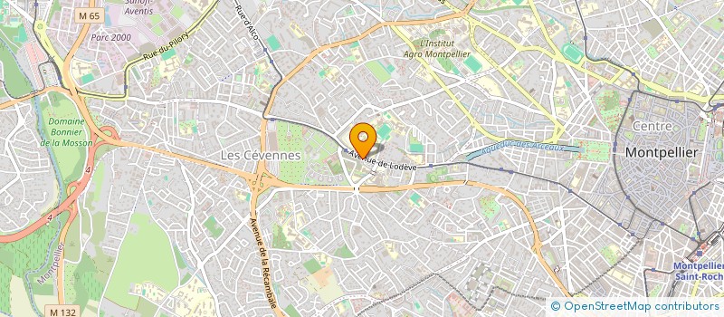 localisation de l'entreprise KESHMARA à MONTPELLIER