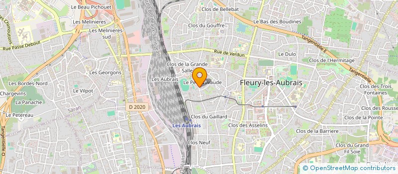 localisation de l'entreprise KESI BAT SARL à FLEURY-LES-AUBRAIS