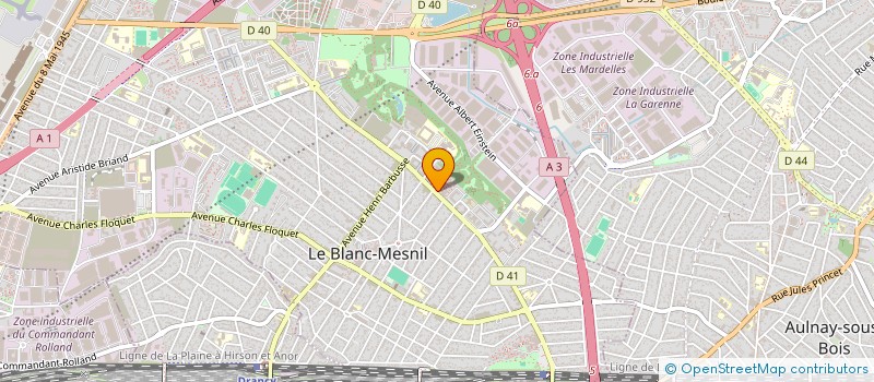 localisation de l'entreprise KESI CONSULTING à LE BLANC-MESNIL