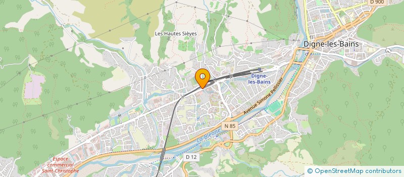 localisation de l'entreprise KESIM AUTO  DIGNE-LES-BAINS