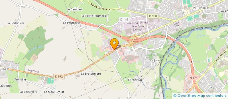 localisation de l'entreprise KESINA à SAINT-GILLES