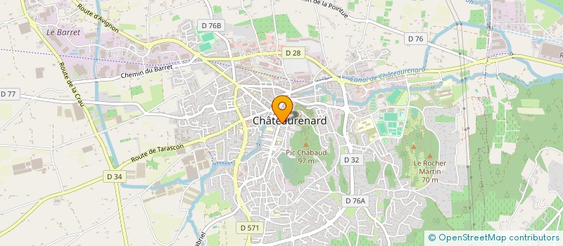 localisation de l'entreprise KESK'ON MANGE SARL à CHATEAURENARD