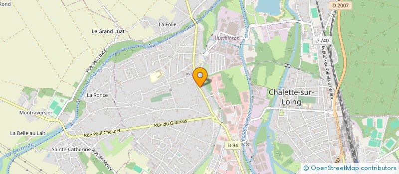 localisation de l'entreprise KESKIN à CHALETTE-SUR-LOING