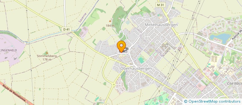 localisation de l'entreprise KESKIN MARIVAUX  OBERHAUSBERGEN