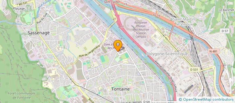 localisation de l'entreprise KESKIN SONER  FONTAINE