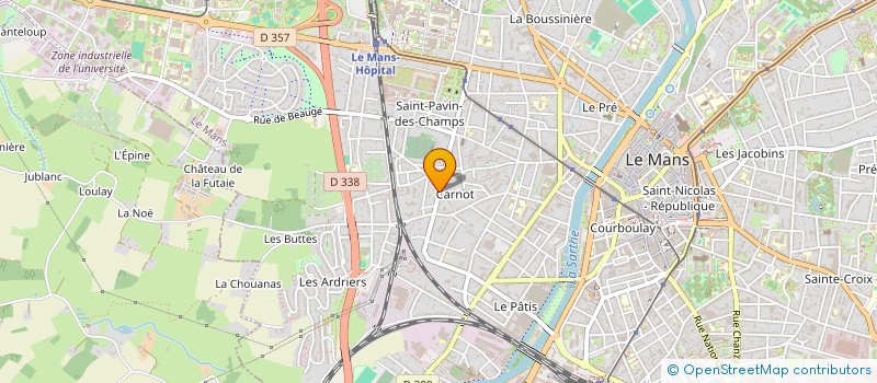 localisation de l'entreprise KESKON BOUINE ?  LE MANS
