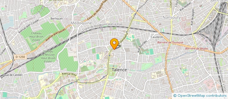 localisation de l'entreprise KESKONLOGE  TALENCE