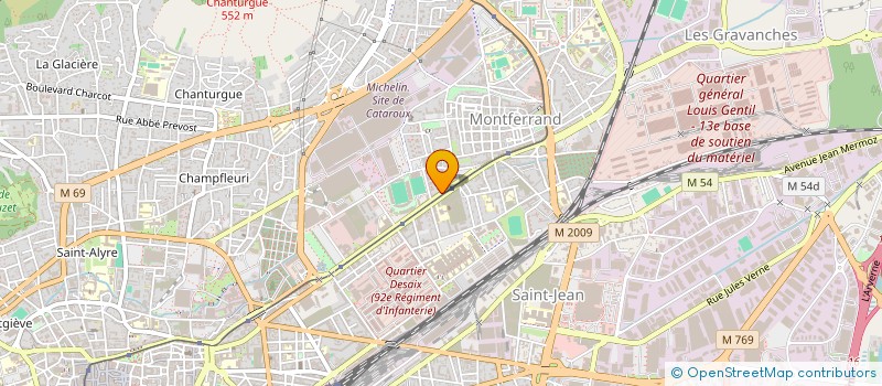 localisation de l'entreprise KESKONRIX  CLERMONT-FERRAND