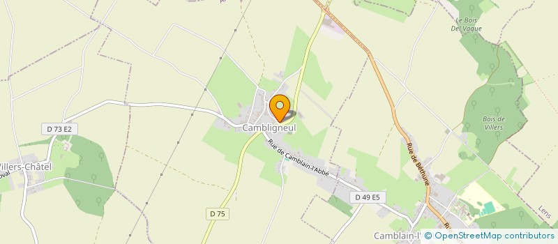 localisation de l'entreprise KESLER CONSULTING  CAMBLIGNEUL