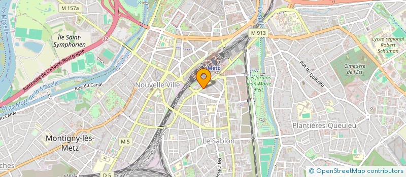 localisation de l'entreprise KESLER RADDE SCI  METZ