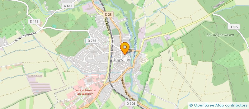 localisation de l'entreprise KESMER CONCEPT  INGWILLER