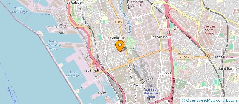 localisation de l'entreprise KESRA à MARSEILLE