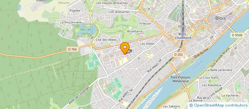 localisation de l'entreprise KESSARIA à BLOIS