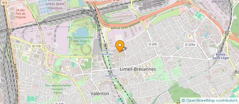 localisation de l'entreprise KESSEDOU CONSEILS  LIMEIL-BREVANNES