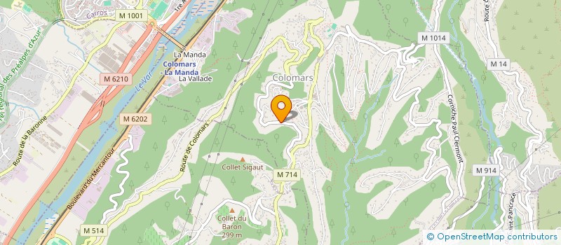 localisation de l'entreprise KESTELLE 2  COLOMARS