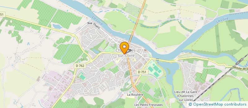 localisation de l'entreprise KESTERENN  CHALONNES-SUR-LOIRE