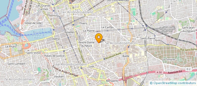 localisation de l'entreprise KESTUFOU PRODUCTION à MARSEILLE