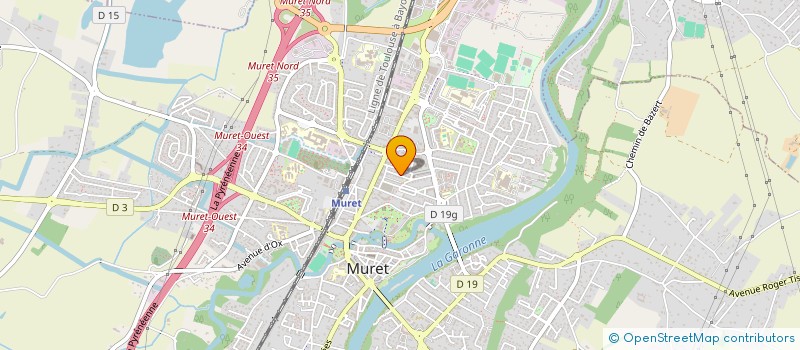 localisation de l'entreprise KESTUMDIS à MURET