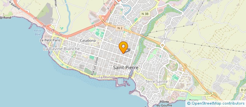 localisation de l'entreprise KETA & DJIMMY à SAINT-PIERRE