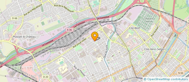 localisation de l'entreprise KETA KETI NEPAL  MULHOUSE