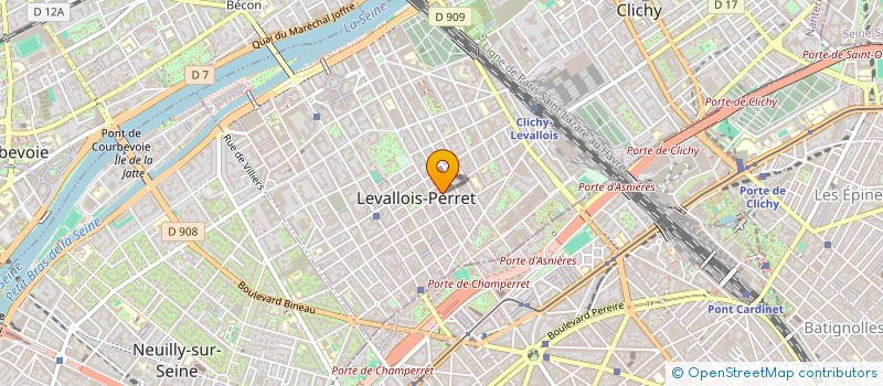 localisation de l'entreprise KETAL'S à LEVALLOIS-PERRET