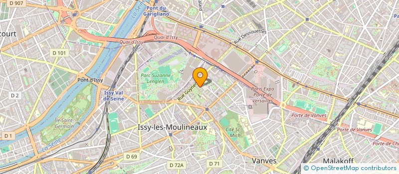 localisation de l'entreprise KETATA & MOALLA à ISSY-LES-MOULINEAUX