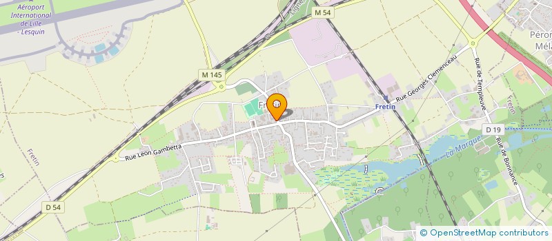 localisation de l'entreprise KETELERS ELEC à FRETIN