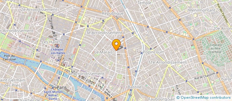 localisation de l'entreprise KETER GOLD  PARIS