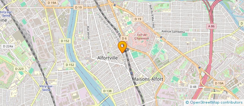 localisation de l'entreprise KETER INFO  ALFORTVILLE