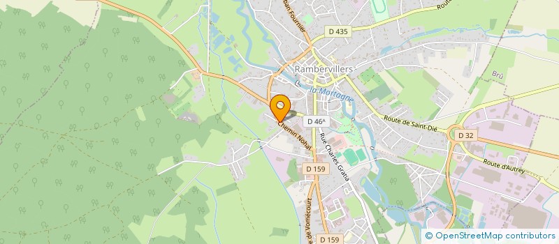 localisation de l'entreprise KETHOM  RAMBERVILLERS