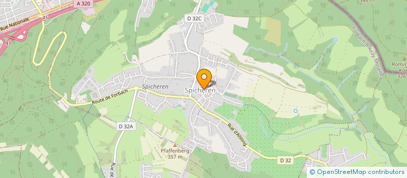 localisation de l'entreprise KETIE COIFFURE à SPICHEREN