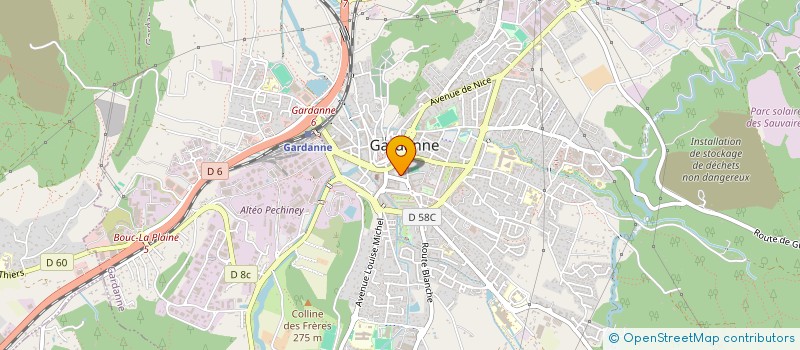 localisation de l'entreprise KETL à GARDANNE