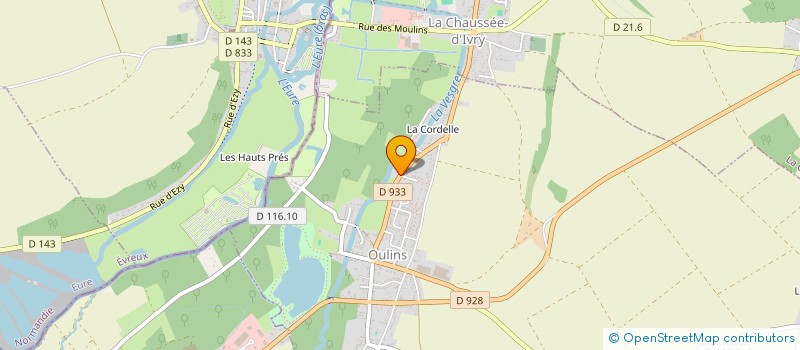 localisation de l'entreprise KETNA à OULINS