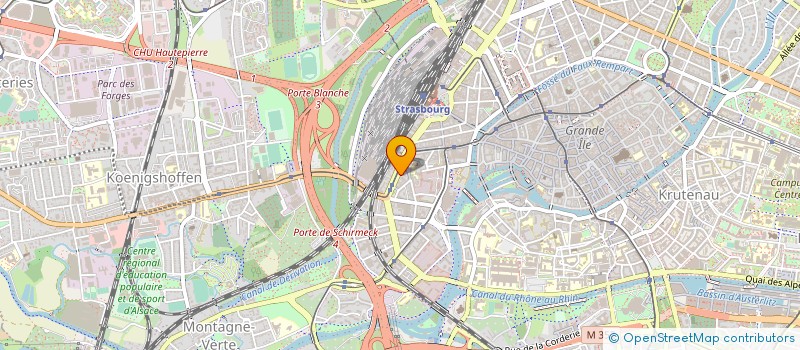 localisation de l'entreprise KETTERER BTP ALBAU ALSACE LORRAINE BATIM à STRASBOURG