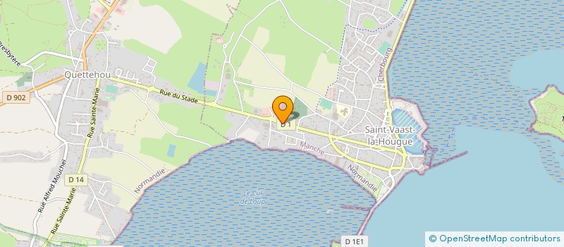 localisation de l'entreprise KETTOU à SAINT-VAAST-LA-HOUGUE